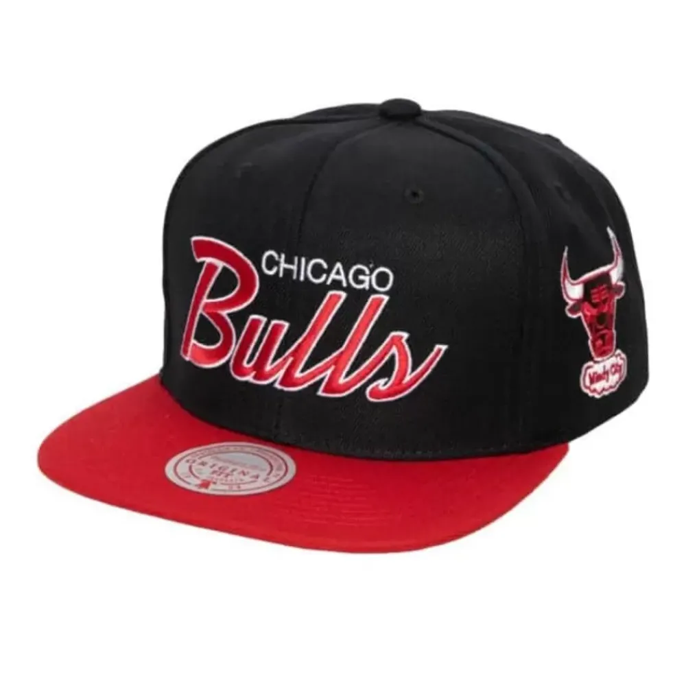Headwear Mitchell & Ness -Team Script 2.0 Snapback Hwc Chicago Bulls