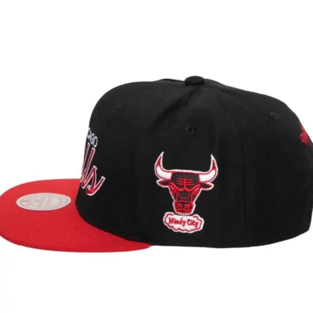 Headwear Mitchell & Ness -Team Script 2.0 Snapback Hwc Chicago Bulls