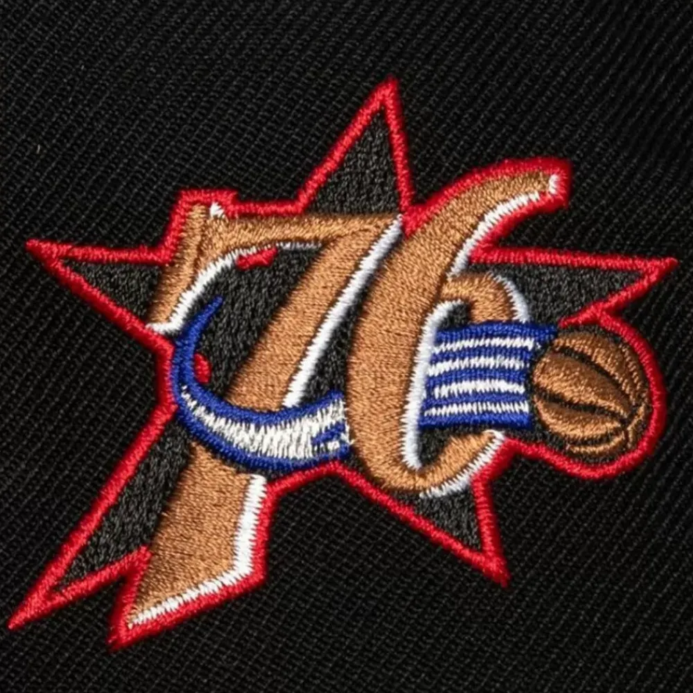 Headwear Mitchell & Ness -Team Script 2.0 Snapback Hwc Philadelphia 76Ers