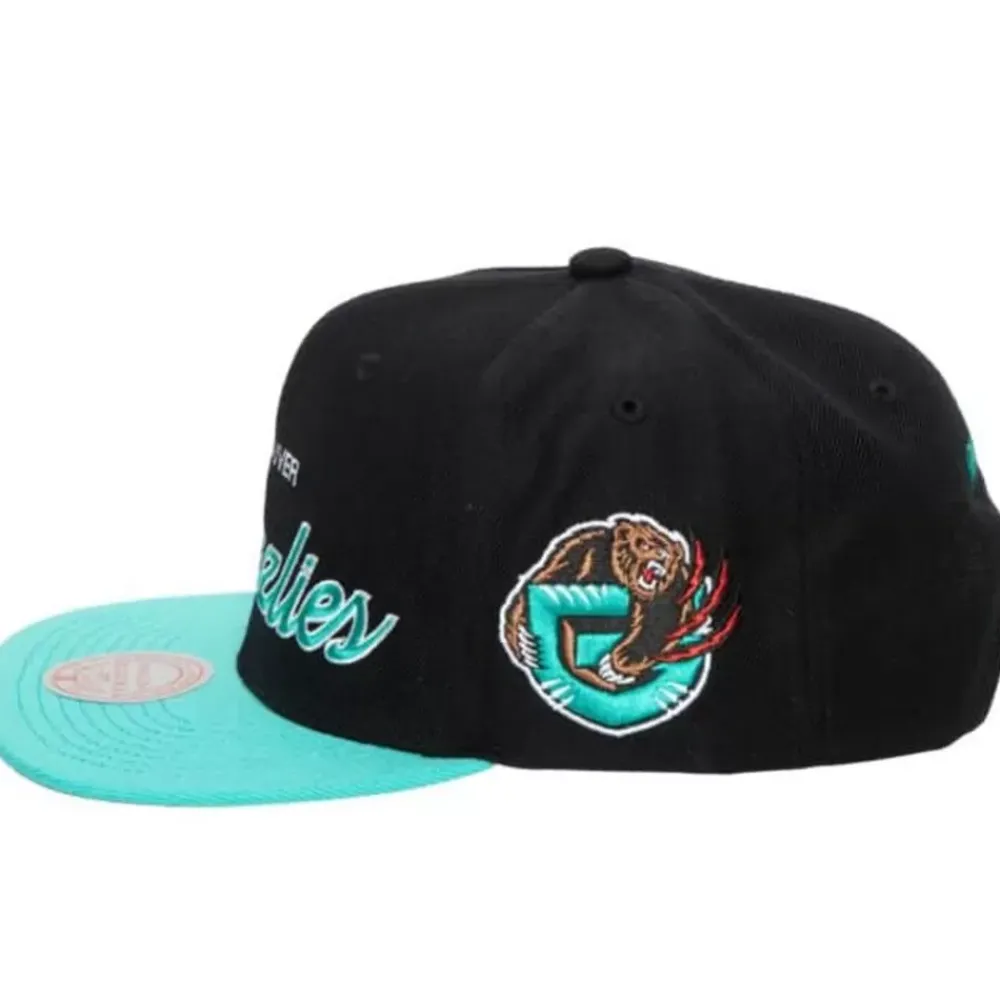 Headwear Mitchell & Ness -Team Script 2.0 Snapback Hwc Vancouver Grizzlies