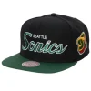 Headwear Mitchell & Ness -Team Script 2.0 Snapback Hwc Seattle Supersonics