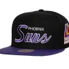 Headwear Mitchell & Ness -Team Script 2.0 Snapback Hwc Phoenix Suns
