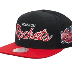 Headwear Mitchell & Ness -Team Script 2.0 Snapback Hwc Houston Rockets