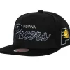 Headwear Mitchell & Ness -Team Script 2.0 Snapback Indiana Pacers