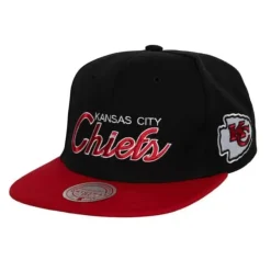 Headwear Mitchell & Ness -Team Script 2.0 Snapback Kansas City Chiefs