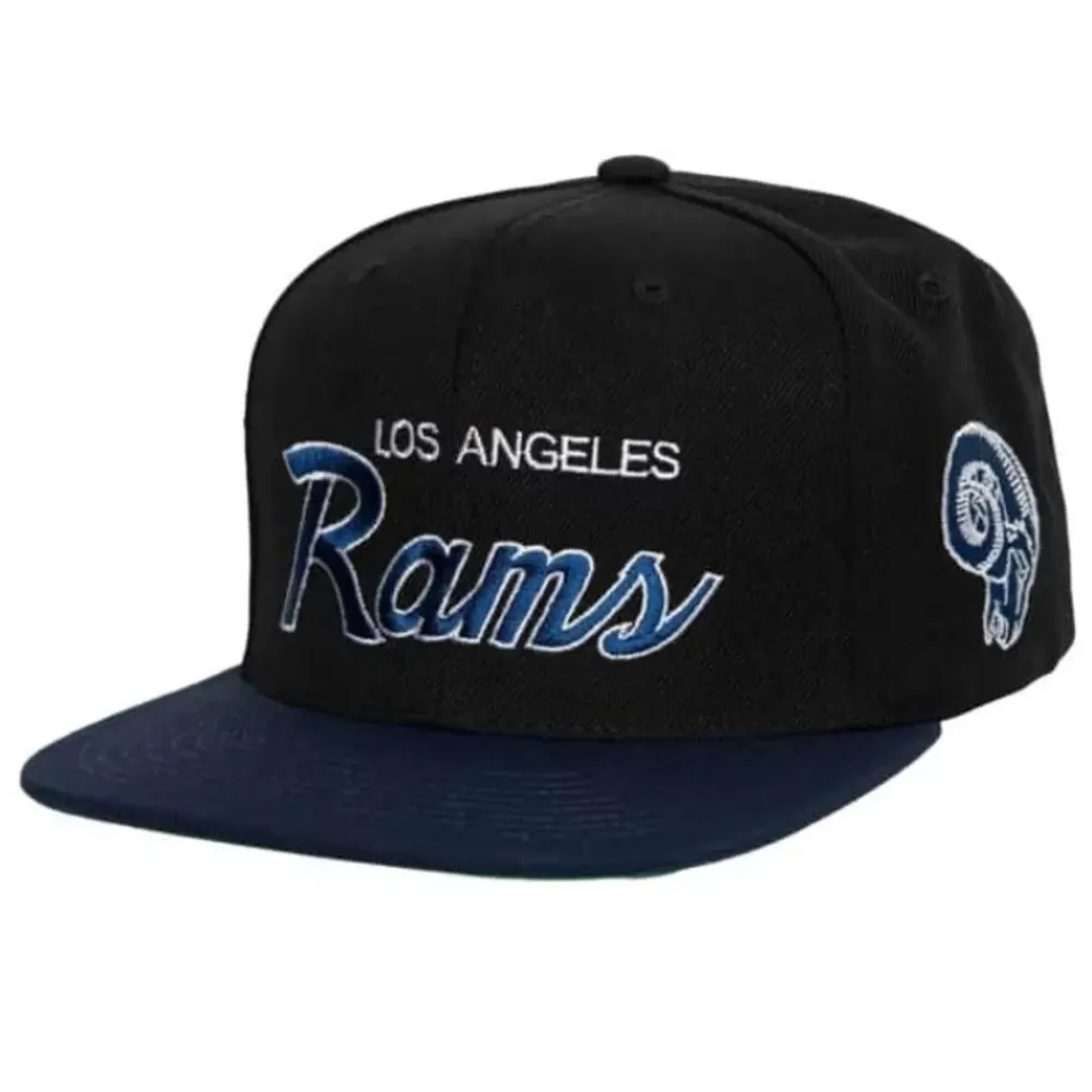 Headwear Mitchell & Ness -Team Script 2.0 Snapback Los Angeles Rams