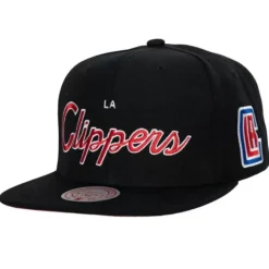 Headwear Mitchell & Ness -Team Script 2.0 Snapback Los Angeles Clippers