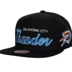 Headwear Mitchell & Ness -Team Script 2.0 Snapback Oklahoma City Thunder