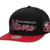 Headwear Mitchell & Ness -Team Script 2.0 Snapback San Francisco 49Ers