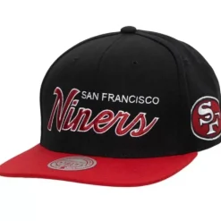 Headwear Mitchell & Ness -Team Script 2.0 Snapback San Francisco 49Ers