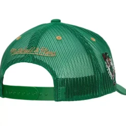 Headwear Mitchell & Ness -Team Seal Trucker Snapback Boston Celtics