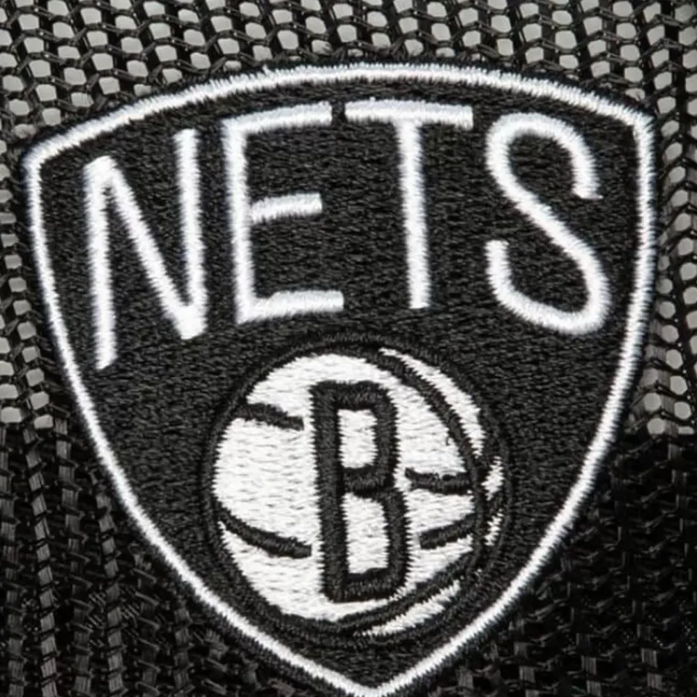 Headwear Mitchell & Ness -Team Seal Trucker Snapback Brooklyn Nets