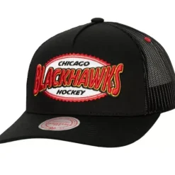 Headwear Mitchell & Ness -Team Seal Trucker Snapback Chicago Blackhawks