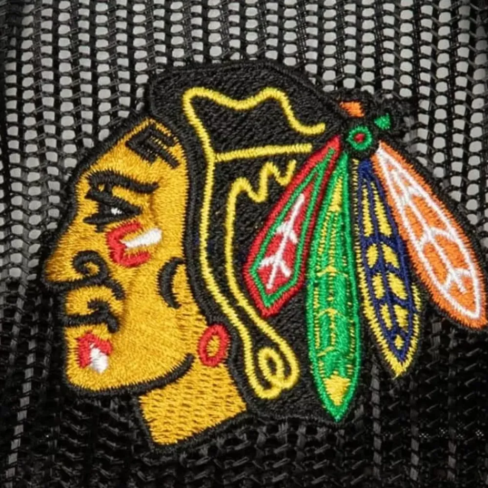 Headwear Mitchell & Ness -Team Seal Trucker Snapback Chicago Blackhawks