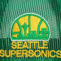 Headwear Mitchell & Ness -Team Seal Trucker Snapback Hwc Seattle Supersonics