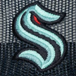 Headwear Mitchell & Ness -Team Seal Trucker Snapback Seattle Kraken