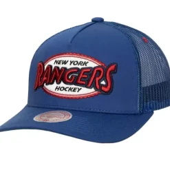 Headwear Mitchell & Ness -Team Seal Trucker Snapback Vintage New York Rangers