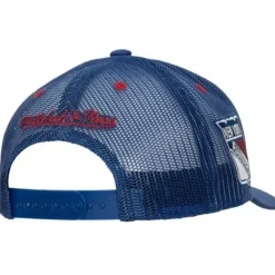 Headwear Mitchell & Ness -Team Seal Trucker Snapback Vintage New York Rangers