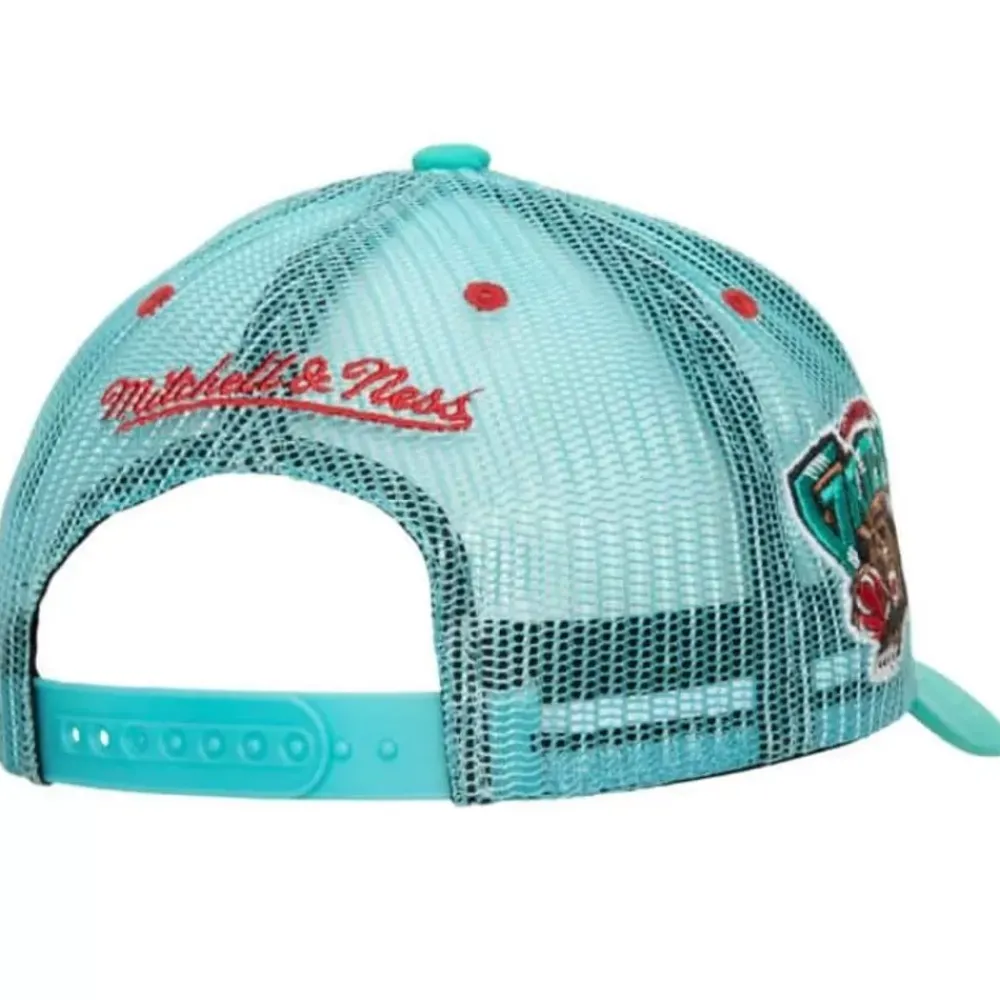 Headwear Mitchell & Ness -Team Seal Trucker Snapback Hwc Vancouver Grizzlies