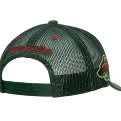Headwear Mitchell & Ness -Team Seal Trucker Snapback Minnesota Wild