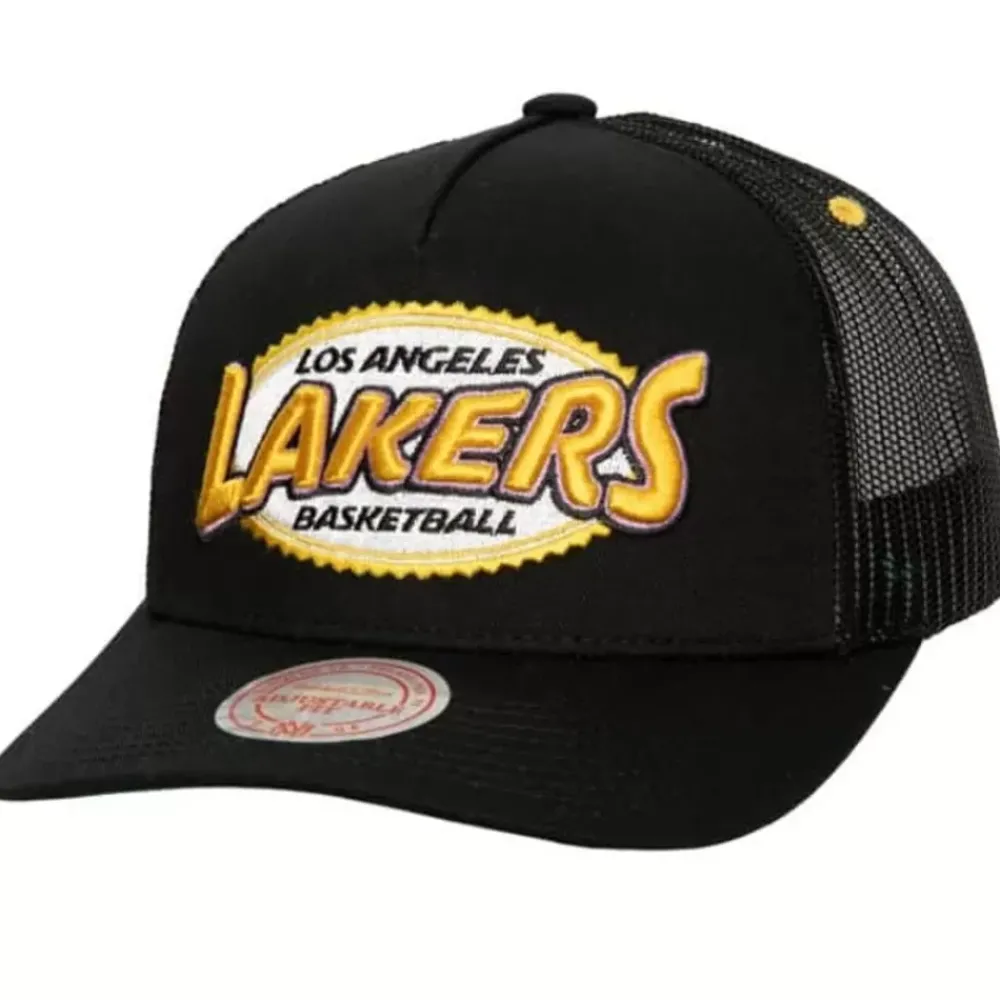 Headwear Mitchell & Ness -Team Seal Trucker Snapback Hwc Los Angeles Lakers