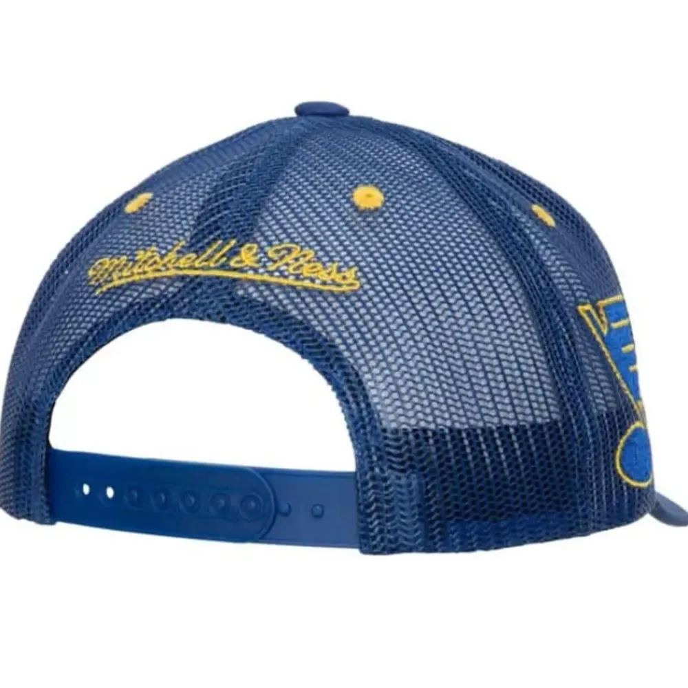 Headwear Mitchell & Ness -Team Seal Trucker Snapback Vintage St. Louis Blues