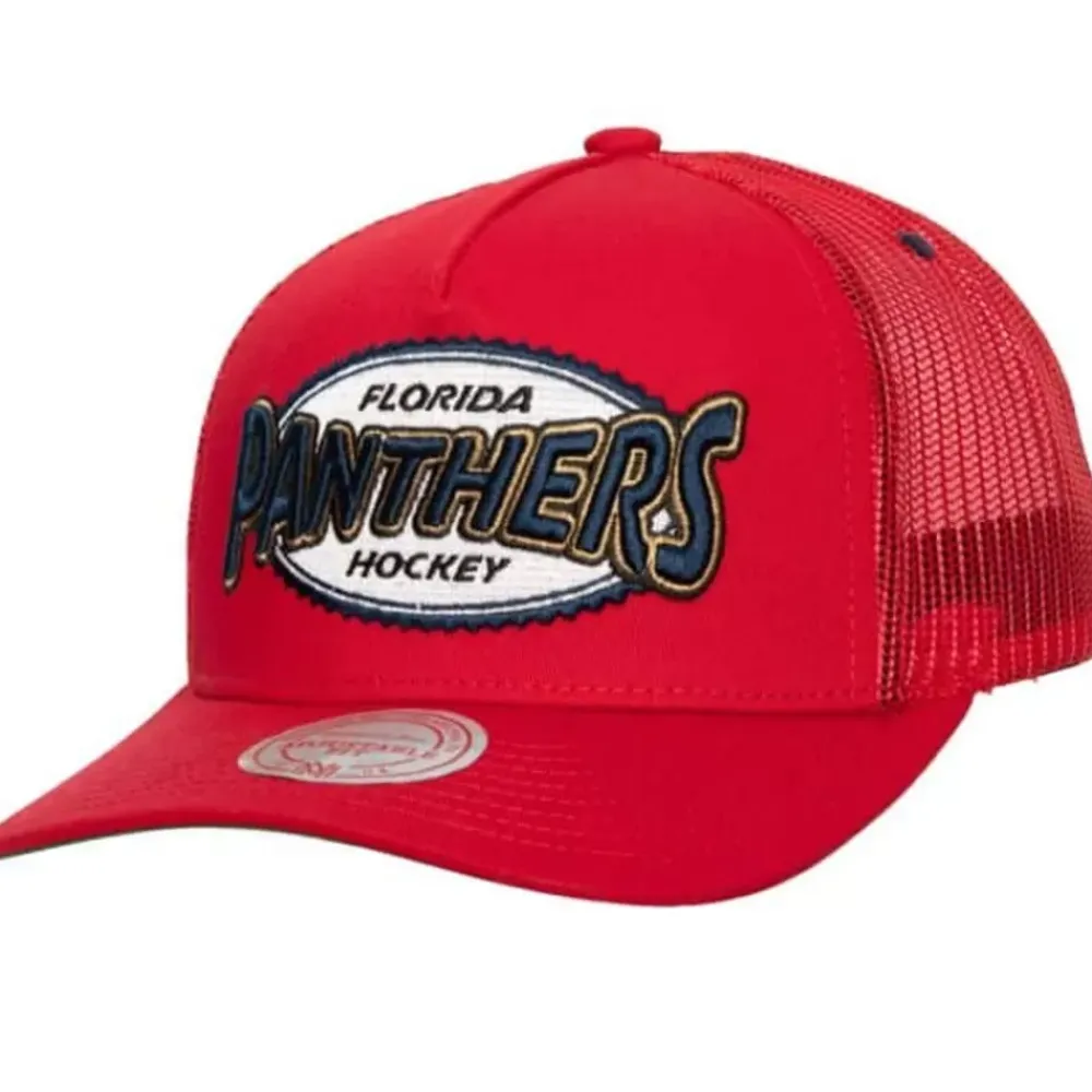 Headwear Mitchell & Ness -Team Seal Trucker Snapback Florida Panthers