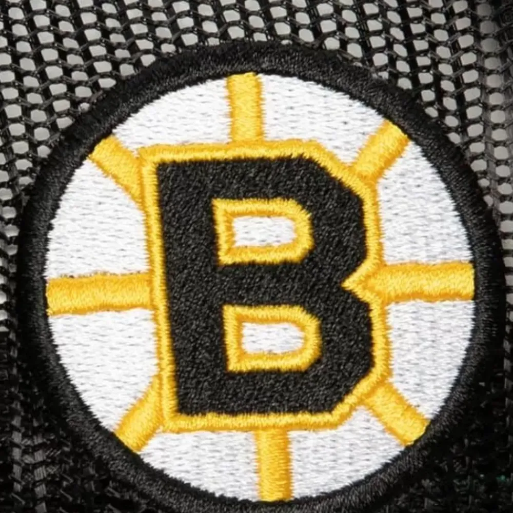 Headwear Mitchell & Ness -Team Seal Trucker Snapback Vintage Boston Bruins