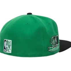Headwear Mitchell & Ness -Team Side Fitted Hwc Boston Celtics