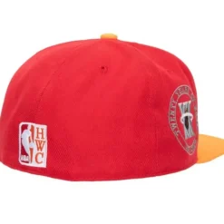 Headwear Mitchell & Ness -Team Side Fitted Hwc Miami Heat