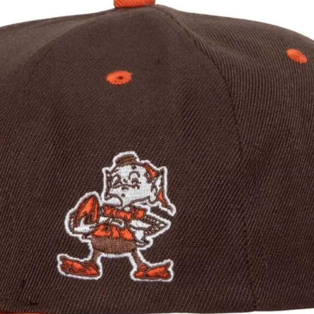 Headwear Mitchell & Ness -Team Tailsweep Snapback Cleveland Browns