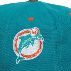 Headwear Mitchell & Ness -Team Tailsweep Snapback Miami Dolphins