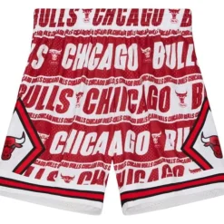 Apparel Mitchell & Ness Shorts-Teamwrap Swingman Chicago Bulls 1997-98 Shorts