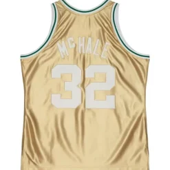 Jerseys Mitchell & Ness -75Th Anniversary Gold Swingman Kevin Mchale Boston Celtics 1985-86 Jersey