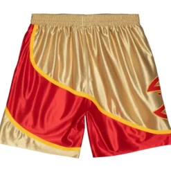 Shorts Mitchell & Ness -75Th Anniversary Gold Swingman Atlanta Hawks 1996-97 Shorts
