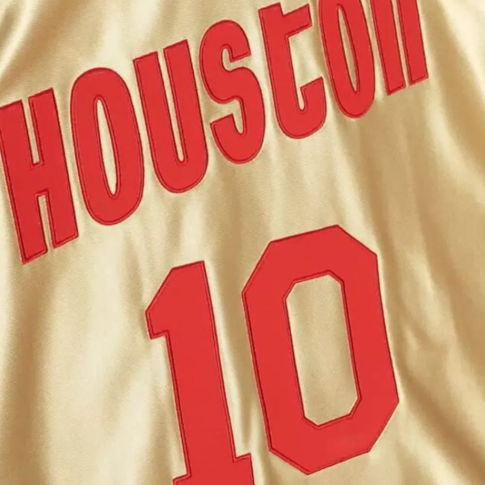 Jerseys Mitchell & Ness -75Th Anniversary Gold Swingman Sam Cassell Houston Rockets 1993-94 Jersey