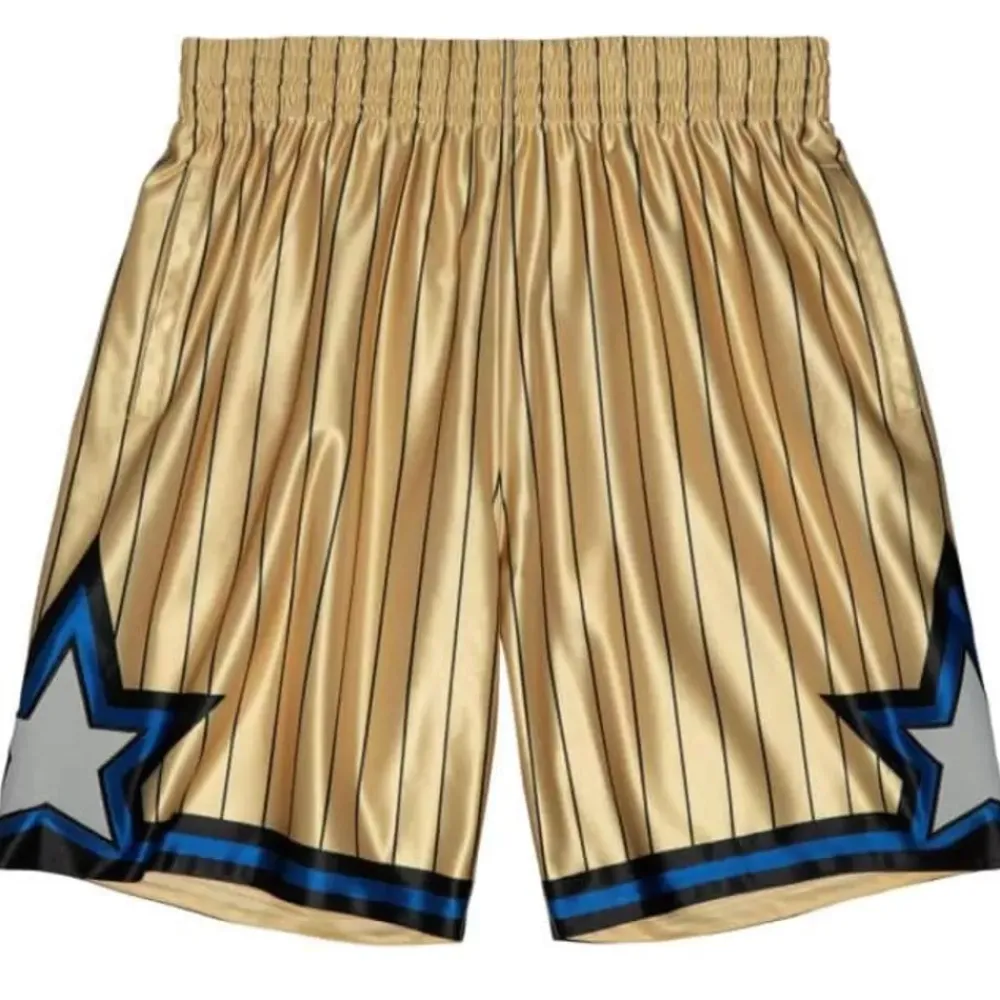 Shorts Mitchell & Ness -75Th Anniversary Gold Swingman Orlando Magic 1993-94 Shorts