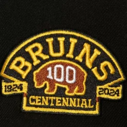 Headwear Mitchell & Ness -100Th Snapback Boston Bruins