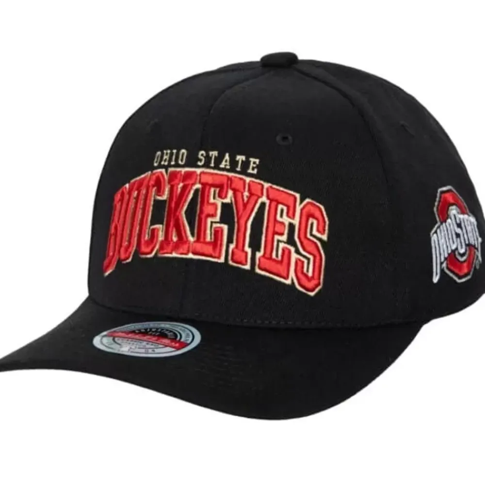 Headwear Mitchell & Ness -The Champ Stretch Snapback Ohio State