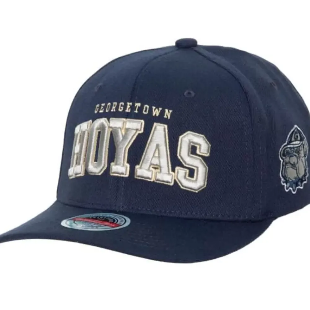 Headwear Mitchell & Ness -The Champ Stretch Snapback Georgetown University