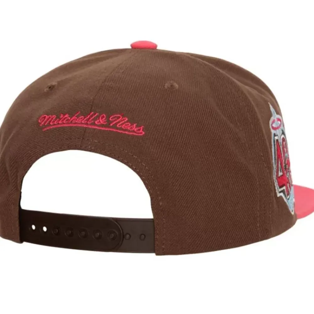 Headwear Mitchell & Ness -The Damn Snapback Coop Anaheim Angels