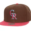 Headwear Mitchell & Ness -The Damn Snapback Coop Colorado Rockies