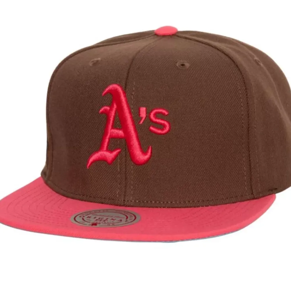 Headwear Mitchell & Ness -The Damn Snapback Coop Oakland Athletics