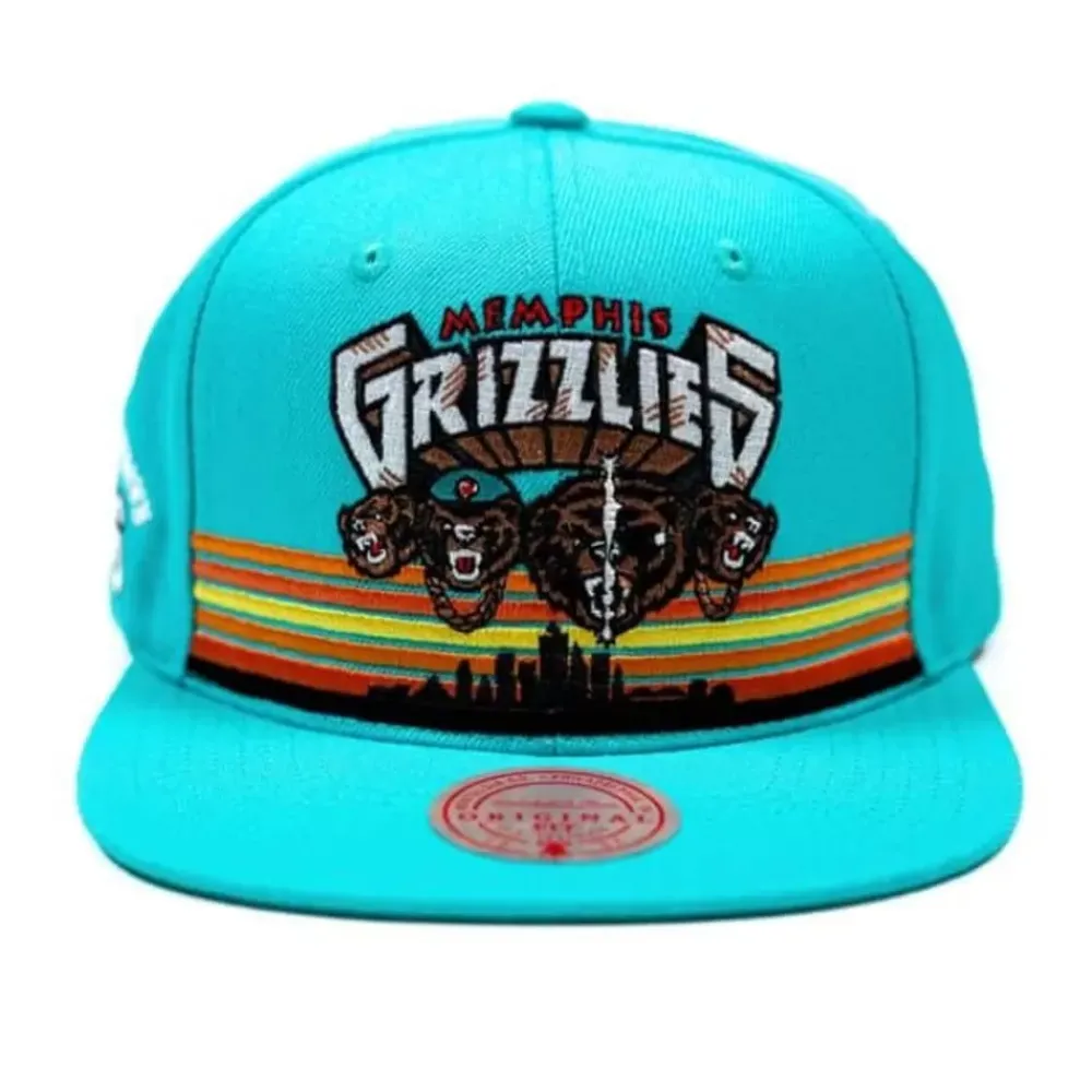 Headwear Mitchell & Ness -Three 6 Mafia X Br Nba Remix Snapback Vancouver Grizzlies
