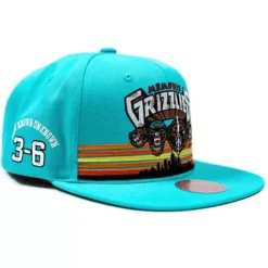 Headwear Mitchell & Ness -Three 6 Mafia X Br Nba Remix Snapback Vancouver Grizzlies