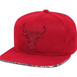 Headwear Mitchell & Ness -Three Collection Snapback Chicago Bulls