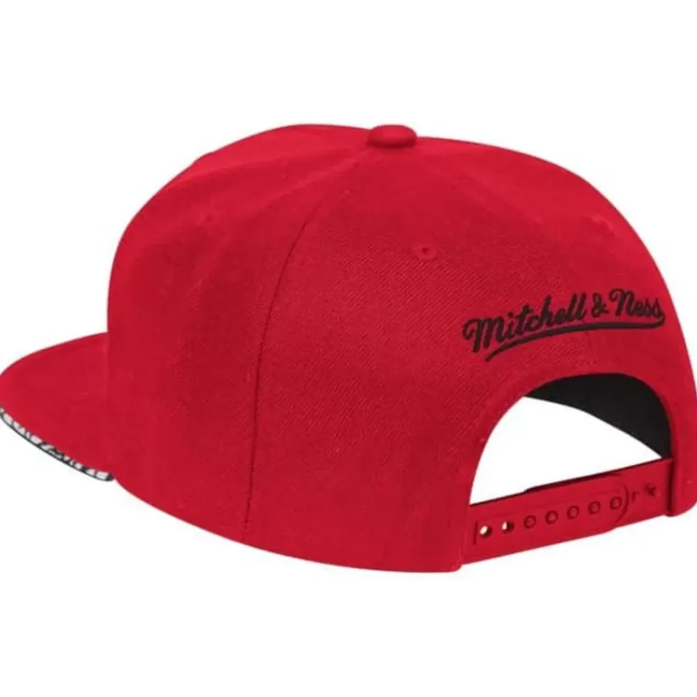 Headwear Mitchell & Ness -Three Collection Snapback Chicago Bulls