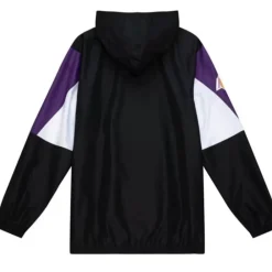 Apparel Mitchell & Ness Jackets & Outerwear-Throw It Back Full Zip Windbreaker Los Angeles Lakers