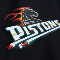 Apparel Mitchell & Ness Jackets & Outerwear-Throw It Back Full Zip Windbreaker Detroit Pistons
