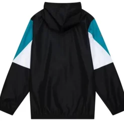 Apparel Mitchell & Ness Jackets & Outerwear-Throw It Back Full Zip Windbreaker Detroit Pistons